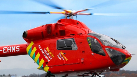London's Air Ambulance. Pic: HEMS