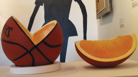 "Untitled Orange" by Meret Probst. Photo: Ana Cristina LoCus