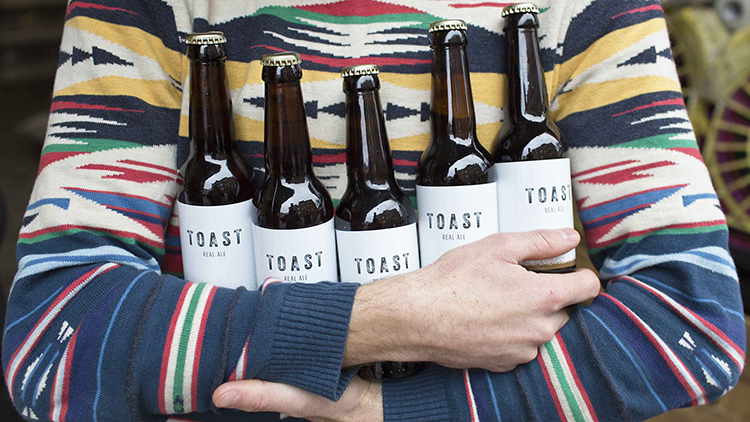 The UK's first bread-to-beer project uses fresh surplus bread. Pic: Toast Ale
