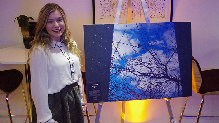 Winner of the 16 – 24 category was Demi Squires with ‘The Silhouette.’ Pic: Danielle Tatton
