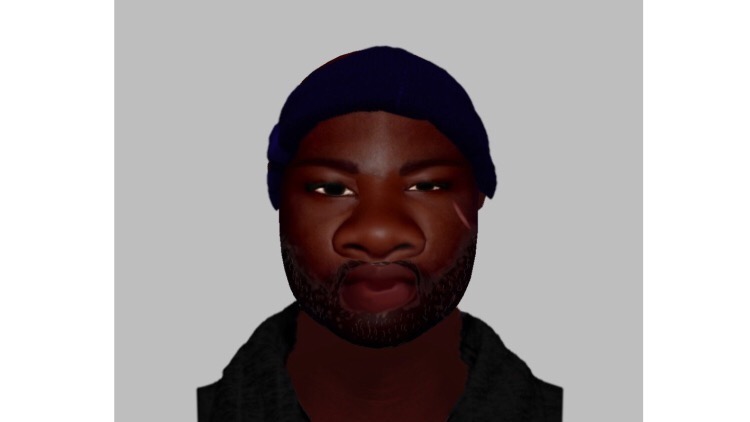 Police released this image of what the attacker looks like. Credit: Metropolitan Police
