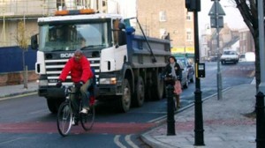 TFL plans to cut back funding for safety campaign. Photo: London Cycling Campaign
