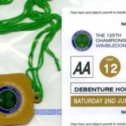 Fake Wimbledon pass and parking permit
