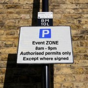 Hackney parking sign photo
