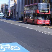 Mile End Cycling Superhighway Pic: