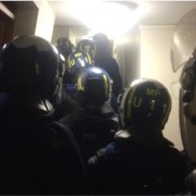 A crackdown on organised crime has led to the arrest of 41 people in morning raids Pic: Metropolitan Police
