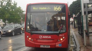 Croydon's 166 bus - source wikimedia commons
