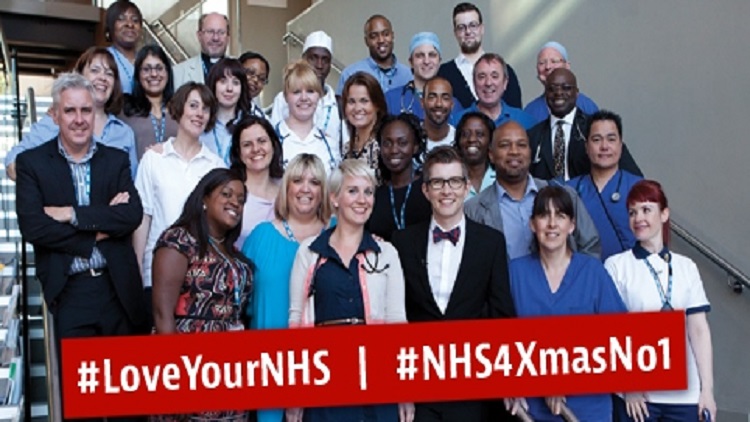 Lewisham and Greenwich NHS win their campaign to take the Christmas Number One slot