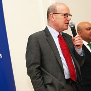 The Mayor of Tower Hamlets John Biggs answering public questions