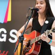 Clarissa Mae, the youngest winner of the Mayor of London gigs.