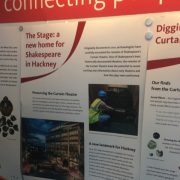 A timeline maps the discovery of the theatre's remains. Pic; Natasha Chisabingo.