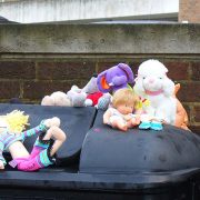recycling, toys, christmas, hackney
