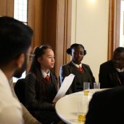 Young people lead the discussion at 'Hackney Wick Through Young Eyes' report